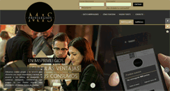 Desktop Screenshot of misprivilegios.com